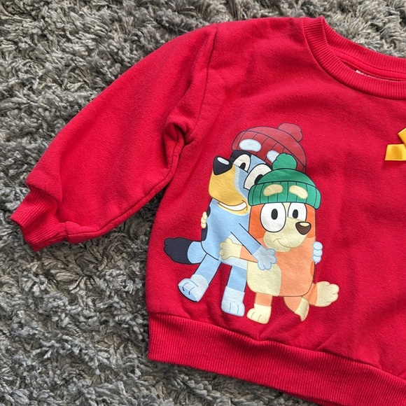 Bluey Christmas Sweatshirt and Bell Bottom Pants Set - Picture 3 of 9